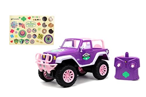 Image of Girl Scouts 1:16 Jeep Wrangler RC Radio Control Cars, Toys for Kids