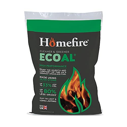 Image of Homefire Ecoal Long Lasting Smokeless Fuel, 10kg