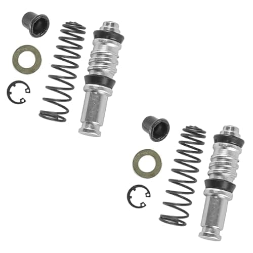 Image of VOANZO 2 sets Master Cylinder Rebuild Kit for Motorcycle Clutch and Brake Pump Repair 12.7mm Master Cylinder Piston Rods and Accessories