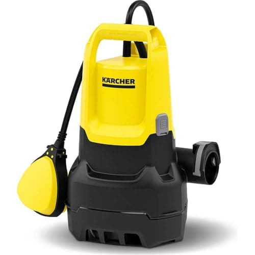 Image of Kärcher SP 11.000 Dirt Submersible Pump, Flow Rate: 11,000 l/h, Immersion Depth: max. 7 m, for Dirty Water with Particles up to a Size of 20 mm, Residual Water Height: 25 mm, Pressure: 0.7 bar