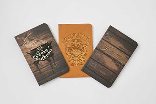 Image of Harry Potter: Diagon Alley Pocket Notebook Collection (Set of 3): Pocket Journal Collection: 1