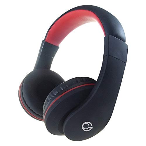 Image of Group Gear HP531 Mobile Headset (Black/Red) with Built-in Microphone and Remote