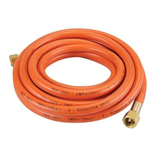 Image of Silverline 522597 Gas hose 5 m, Orange