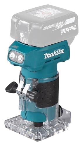 Image of Makita DRT52Z 18V Li-ion LXT Brushless Router/Trimmer, Batteries and Charger Not Included