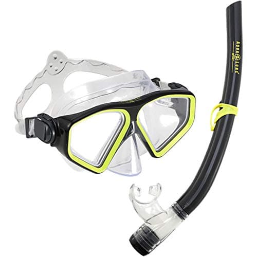 Image of Aqua lung Combo Saturn Snorkel Set Yellow One Size