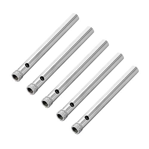 Image of sourcing map 5mm Diamond Drill Bits Hole Saws for Glass Tile Porcelain Marble Ceramic Bottles Pots Brick 5 Pcs