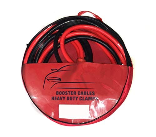 Image of ASC - 5m 2000A Jump Leads, Booster Cables with Heavy Duty Insulated Clamps - For Petrol & Diesel - Complete Set with Carry/Storage Case - 5 Metre / 16.4ft Long
