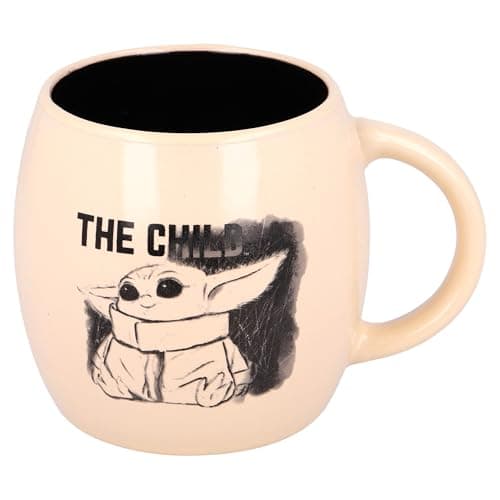 Image of CERAMIC GLOBE MUG 380 ML IN GIFT BOX THE CHILD MANDALORIAN