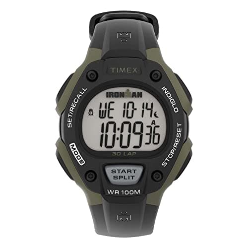 Image of Timex Ironman Men's Classic 38mm Digital Black Resin Strap Watch TW5M44500