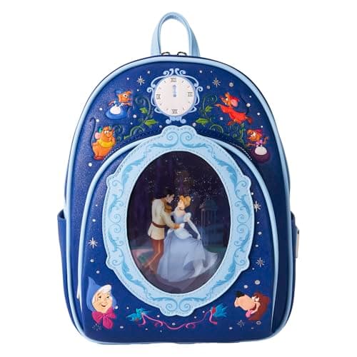 Image of Loungefly Disney Cinderella 75th Anniversary Lenticular Mini Backpack