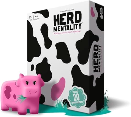 Image of Herd Mentality – Udderly Hilarious Family Board Game for 4–20 Players | Easy to Learn, Loved by Millions, with Bonus Online Exclusive Content