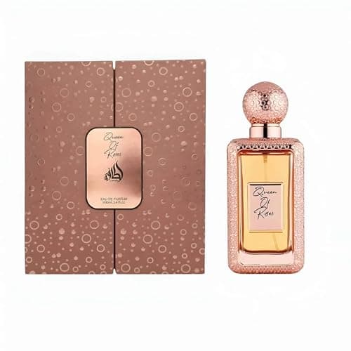 Image of Queen of Roses Eau de Parfum 100ml for Women, Luxury Floral Rose Fragrance with Warm Musky Vanilla Notes Long Lasting Arabic Perfume