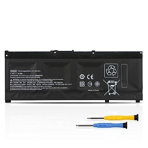 Image of SR03XL TPN-Q194 Laptop Battery for HP Pavilion 15-CX0000 15T-CX0000 17-CD0000 17-CD1000 17-CD2000 ZBook 15v G5 17-cd0506sa 17-cd0024na cd0033na cd0044na cd0526na cd0900na cd1000na cd1007na cd1014na