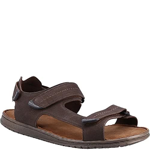Image of Hush Puppies Men's Neville Quarter Strap Sandal, Brown, 9