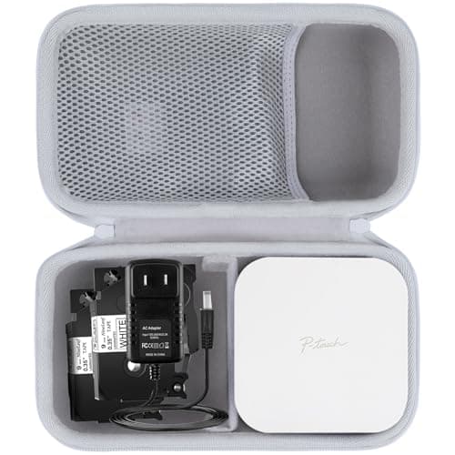 Image of Lebakort Hard Carry Case Compatible with Brother P-Touch Cube Color PTP300BT Label Maker,Label Printer, Portable