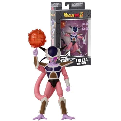 Image of Dragon Ball Dragon Stars Frieza 1st Form Action Figure Super 17cm Collectible Anime Toy - Fully Articulated Frieza Figurine with Accessories Gift for Fans, Freezer