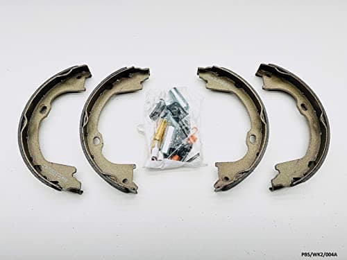 Image of Parking Brake Shoes & Fitting Kit Compatible with Jeep Grand Cherokee 2011-2022 PBS/WK2/004A