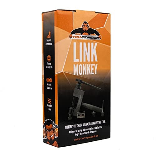 Image of Tru-Tension | Link Monkey | Motorcycle Chain Breaker & Riveting Tool | Perfect For Road Riding, Off-Road, Commuting & Touring | Motorcycle Tools & Accessories