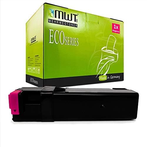 Image of 1x Kraft Office Supplies toner cartridge compatible for Dell 2150 2155 cn cdn replaces 592-11666 2Y3CM red Magenta 59211666