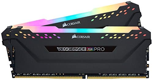 Image of Corsair Vengeance RGB Pro Schwarz 16GB Kit (2X 8GB) DDR4-3200 CL16 DIMM Arbeitsspeicher
