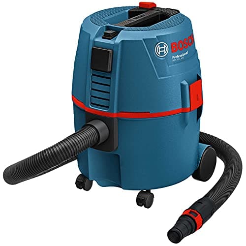 Image of Bosch Professional Wet/Dry Extractor GAS 20 L SFC (1.200 Watt, incl. Coarse dirt nozzle, Crevice nozzle, Universal power tool adapter, 2x dust extraction pipe, universal hose), Blue