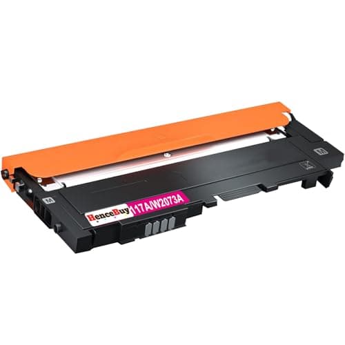 Image of HenceBuy 117A Toner Cartridge for HP W2073A 117A Magenta Compatible with HP Color Laser MFP 179fnw 178nw 178nwg 179fwg 150a 150nw 178 179 Printer Ink, With Chip (Magenta, Single Pack)