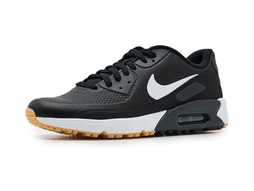 Image of Nike Air Max 90 G Golf Shoes (HV9305-001, Black/White), Black/White, 8 UK