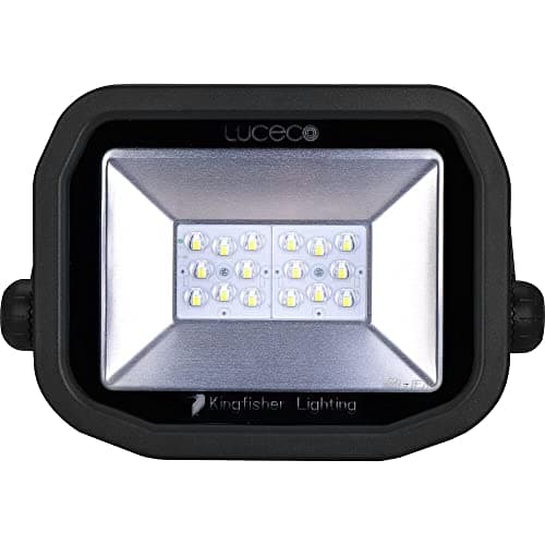Image of Luceco Guardian Pro Exterior LED Floodlight, 50 Watt, 4000K Colour Temperature, Black
