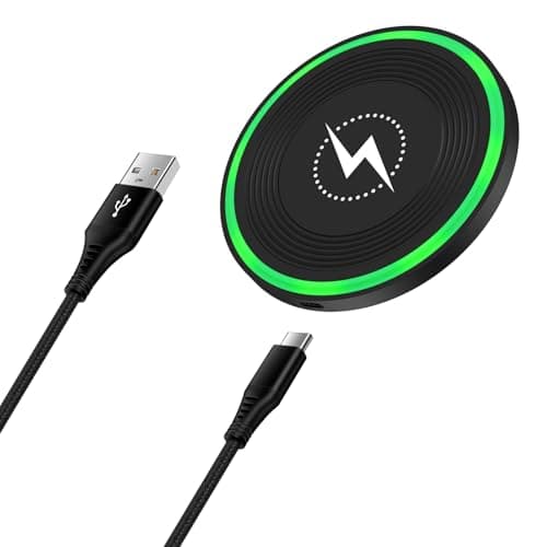 Image of 15W Wireless Charger Fast Charging Pad for Samsung Galaxy S25 Ultra/S26/S24/S23/S22/S21/S20/S10,Google Pixel 10/9/8 Pro/7a/6/5XL,iphone Wireless Phone Charger for iPhone 17 15 14