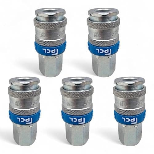 Image of x2 Genuine PCL Air Line XF Euro Range Female Coupling 3/8 BSP Fitting Connector