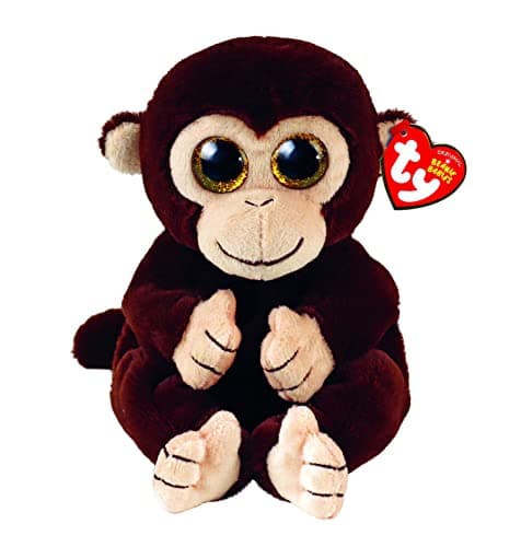 Image of Ty Matteo Brown Monkey Beanie Bellies Regular | Beanie Baby Soft Plush Toy | Collectible Cuddly Stuffed Teddy