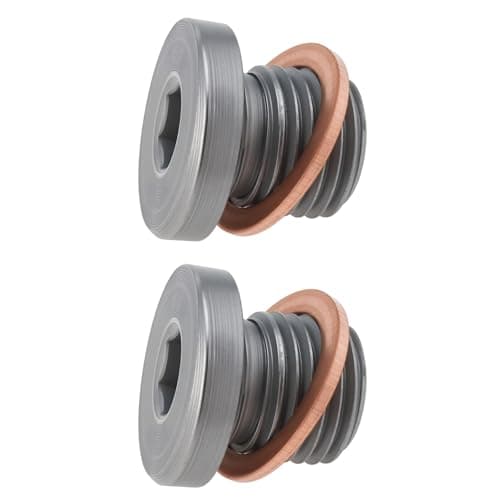 Image of Be In Your Mind 2Pcs M10x13mm Oil Drain Plug with Gasket N90281802 Compatible with Volkswagen Compatible with Audi