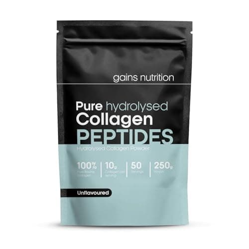 Image of GN Collagen Peptides Powder | Hydrolyzed Bovine Collagen Powder - 250g Collagen-Supplements Halal & Kosher | Unflavoured & Unsweetened Collagen Supplements for Women & Men with Essential Amino Acids