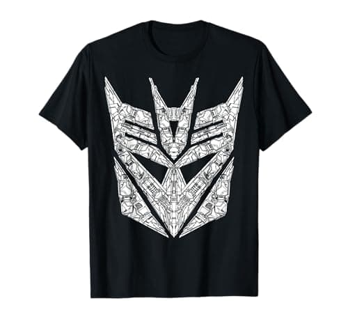 Image of Transformers Decepticons Detailed Logo T-Shirt