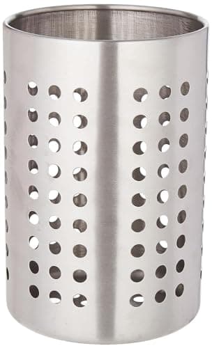 Image of Ikea 301.317.16 30131716 Ordning Utensil Holder, Stainless Steel, 7"