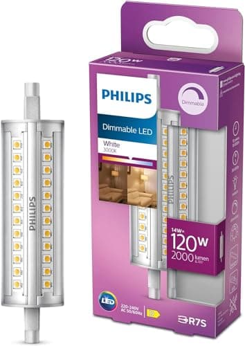 Image of Philips LED Classic Dimmable Light Spot [R7S] 14W - 120W Equivalent, White (3000K)