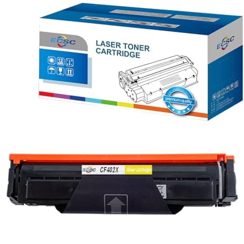 Image of ECSC Yellow Toner Cartridge Replacement for HP Colour LaserJet Pro M252dw, M252n, M274n, M277dw, M277n Printers (1-Pack, 2,300 Pages Yield @ 5% Coverage, 12 Month Warranty)