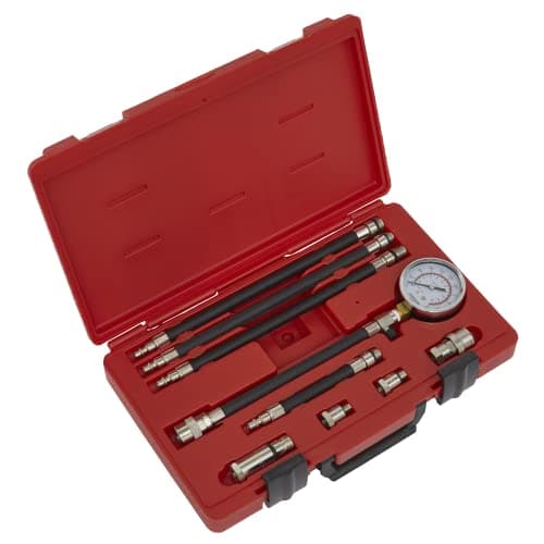Image of Sealey Vse206 Petrol Compression Test Kit 10Pc