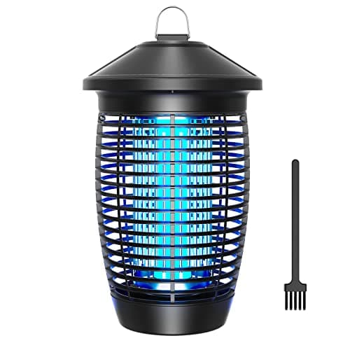 Image of PALONE Bug Zapper 4500V Mosquito Killer Lamp 20W Insect Fly Zapper Traps with UV Light Catcher 100m² Coverage for Indoor Garden Outdoor, Effective Fly Killer for Mosquitoes, Flies, Wasps, Moths