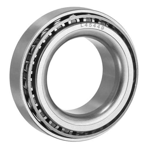 Image of sourcing map L45449/10 Tapered Roller Bearing Cone and Cup Set, 1.12" Bore x 1.97" OD x 0.57" Thick, Chrome Steel Taper Bearing Set, ABEC-3