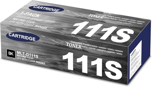 Image of MLT-D111S Toner Cartridge Replacement for Samsung 111S MLTD111L Toner for Xpress SL-M2020W SL-M2070FW SL-M2070W M2020 M2024W M2026W M2070 Laser Printer (Black, 1-Pack)