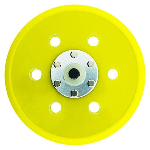 Image of 1 x SabreCut OSSCDA002 150mm 5/16 Thread 6 Hole Medium Density Random Orbital Sander Hook & Loop Backing Pad Compatible with Dual Action Sanders
