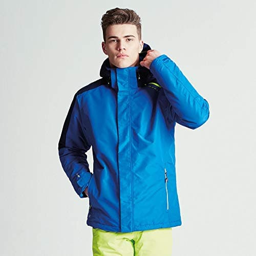 Image of Dare 2b Men Aligned Waterproof And Breathable Insulated Ski Jacket - Nautical Blue/Outerspace Blue, 3X-Large