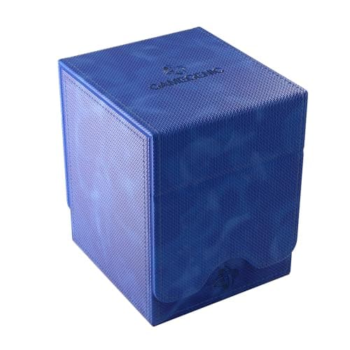 Image of Gamegenic | Squire Plus 100+ XL Convertible Blue Commander Deck Box | Card Holder