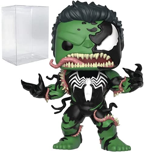 Image of POP Marvel: Venom - Venomized Hulk Funko Vinyl Figure (Bundled with Compatible Box Protector Case) Multicolored 3.75 inches
