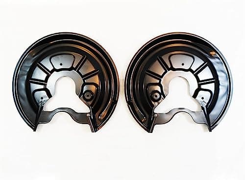 Image of LSC 1K0615611AB : Pair of RHS & LHS Rear Brake Disc Splash Panels - NEW from LSC
