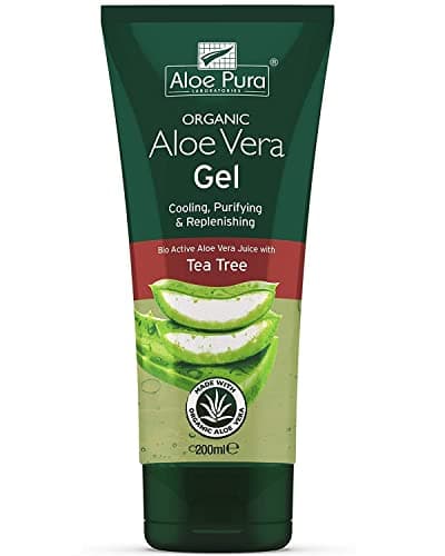 Image of (2 Pack) - Aloe Pura - Aloe Vera Gel + Tea Tree | 200ml | 2 Pack Bundle