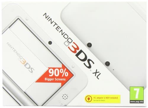 Image of Nintendo Handheld Console 3DS XL - White (Nintendo 3DS)