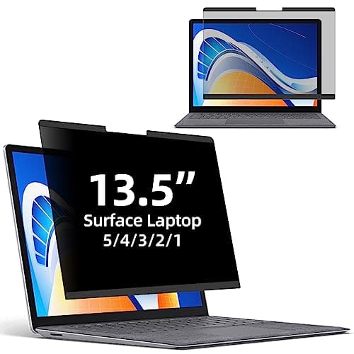 Image of PYS 13.5 inch Surface Privacy Screen Protector Magnetic Removable Privacy Filter for Surface Laptop 3/4 /5/6