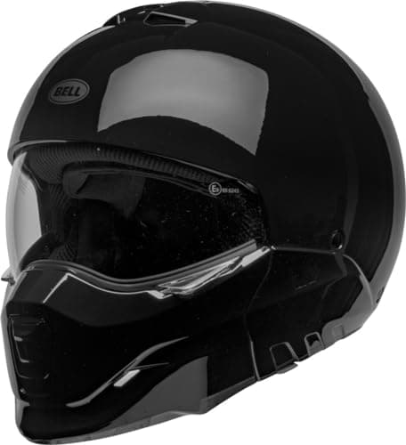 Image of Bell - BROOZER SOLID ECE Helmets - Adult Unisex - protective gear, bike helmet, street helmet, street protective helmet, Black , S